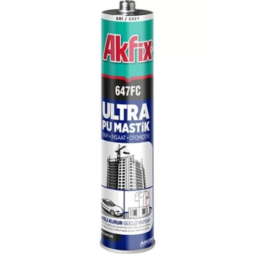 AKFİX 647FC ULTRA PU MASTİK SİYAH 280ML