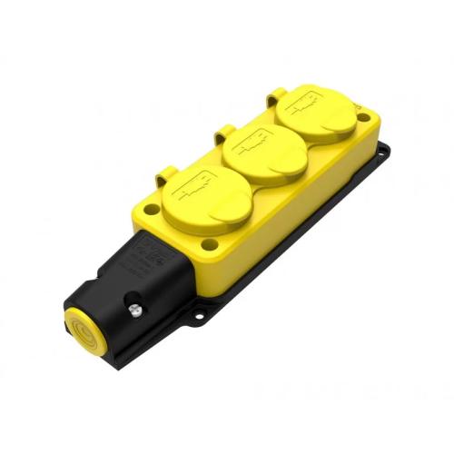 BEMİS GRUP PRİZ 3 LÜ 1*16A SARI IP54 (BV3-1402-3613)