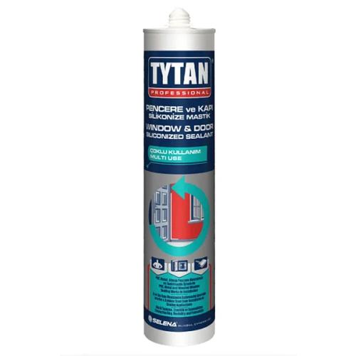 Beyaz Silikonize Ve Kapı Mastik 500Gr