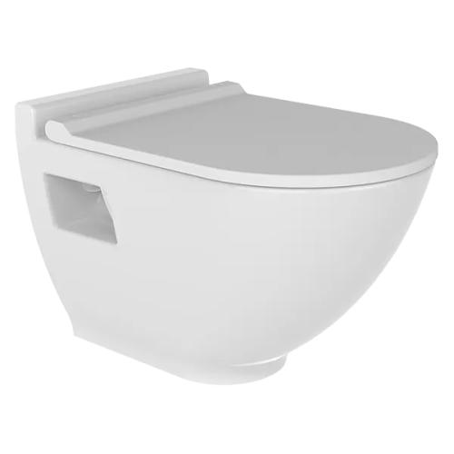 BİEN HARMONY ASMA KLOZET 52CM AÇIK MONTAJ BUZ BEYAZI+VENTO YAVAŞ KAPAK
