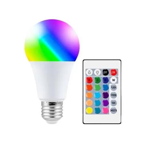 Buffer® 9W Uzaktan Kumandalı 15 Farklı Renk Seçenekli Led Ampul