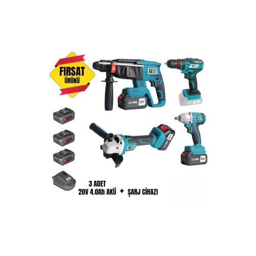 Cat Power 1380 Makine Seti 4 Parça