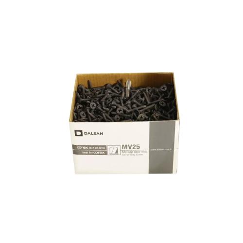 Dalsan Corex Mv25 Matkap Uçlu Vida 3.5X25 1000 Adet