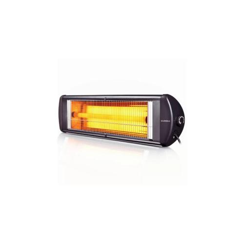 LUXELL ELEKTRİKLİ ISITICI DUVARA MONTAJLI EX-23 SİYAH