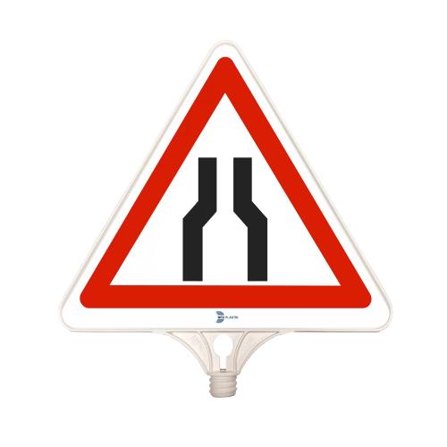 MFK ÜÇGEN HER İKİ TARAFTAN DARALAN YOL TABELASI (MFK9206)