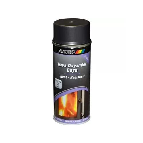 MOTİP ISIYA DAYANIKLI BOYA SİYAH 400ML (MSA34115)