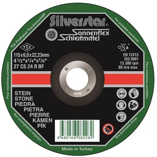 SONNENFLEX SILVERSTAR METAL TAŞLAMA TAŞI 115*6,0*22,23