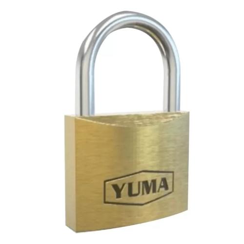 YUMA SARI KAPLAMA ASMA KİLİT 32MM (YM-2032)