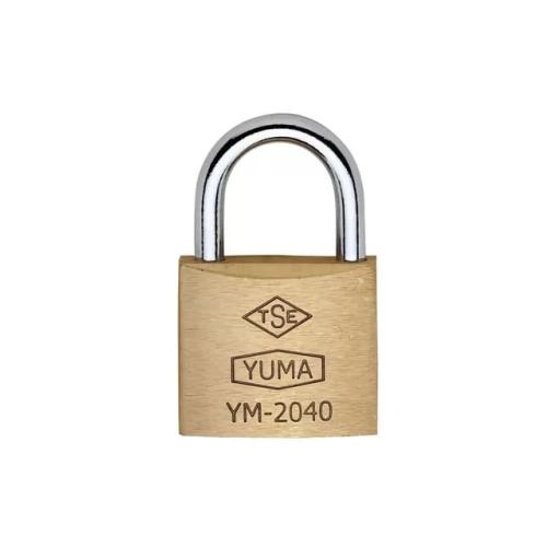 YUMA SARI KAPLAMA ASMA KİLİT 40MM (YM-2040)