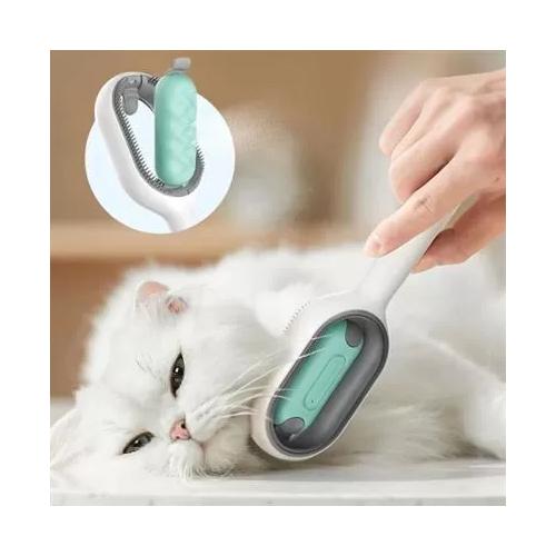 Buffer® Su Hazneli Kedi Ve Köpek Tüyü Toplamama Fırçası Su Hazneli Pet Tarağı